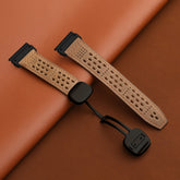 Breathable Leather QuickFit Strap For Garmin
