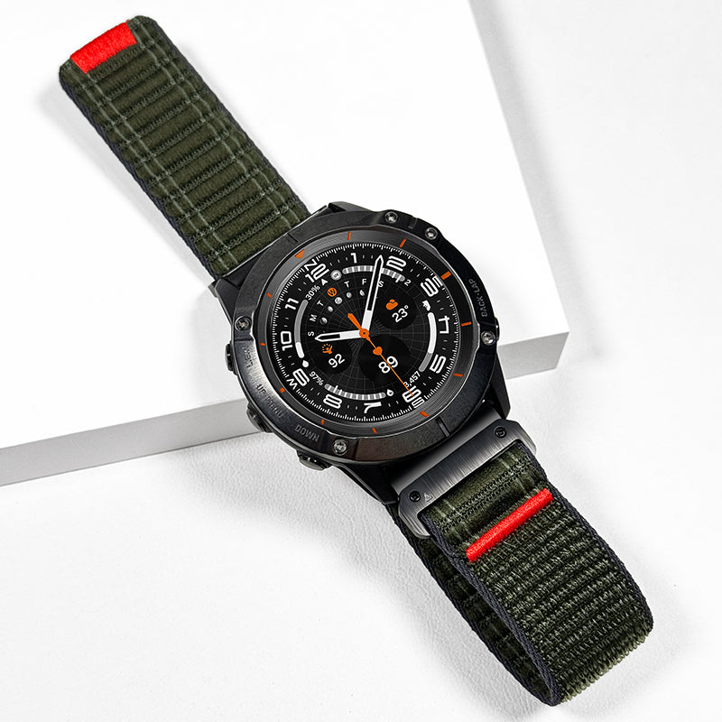 Quick Fit Nylon Sport Band For Garmin Fenix 7X/6X/5X
