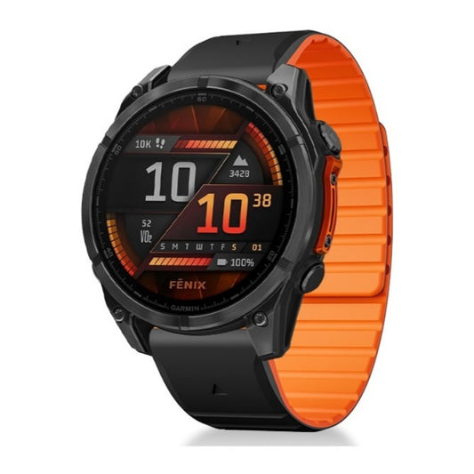 Silicone Magnetic Watch Strap For Garmin Watch