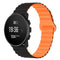 Classic Magnetic Loop Silicone Strap For Suunto -22mm