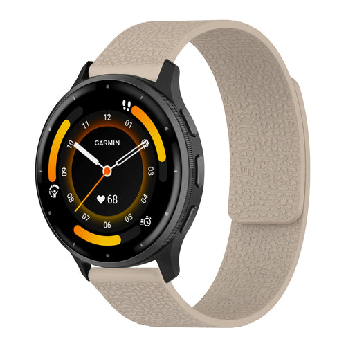 Texture Design Magnetic Watch Strap For Garmin Venu 3/Venu 2/Forerunner245/255s/255//265