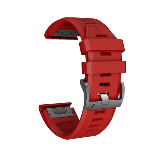 Outdoor Silicone Strap for Garmin Fenix 8 5X 6 Pro 6X 7 7X
