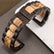 Natural Wood Watch Band For Garmin