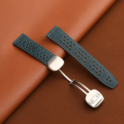 Breathable Leather Strap For Garmin Venu 3/Venu 2/Forerunner265/245/255