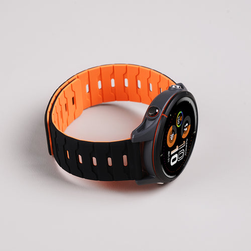 Warrior Silicone Magnetic Band For Garmin Venu 3/Venu 2/Forerunner/265/255