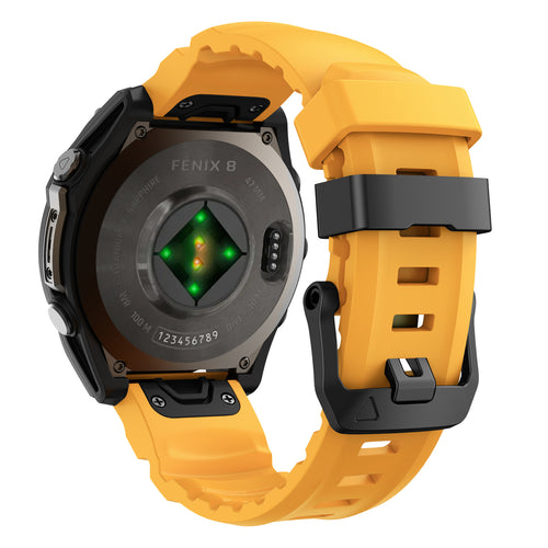Super Titan Sport Silicone Band For Garmin Fenix 8 7 7X 6