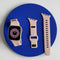 Irregularly Beveled Silicone Watch Band for Apple Watch