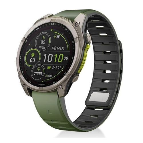 Sport Silicone Strap for Garmin Fenix 8 7X 7 5X 5 6