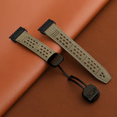 Breathable Leather QuickFit Strap For Garmin
