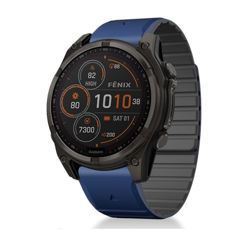 Silicone Magnetic Watch Strap For Garmin Watch