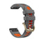 Two-tone stepped silicone strap for Garmin