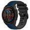 Silicone Leather + Nylon Fabric Strap For Garmin