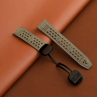 Breathable Leather Strap For Garmin Venu 3/Venu 2/Forerunner265/245/255