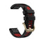 Two-tone stepped silicone strap for Garmin