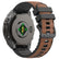 Silicone Leather + Nylon Fabric Strap For Garmin