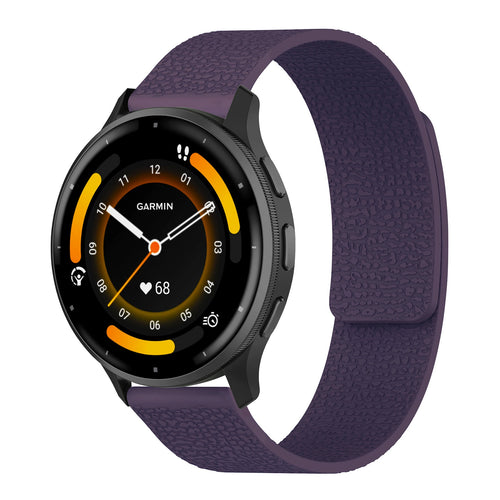 Texture Design Magnetic Watch Strap For Garmin Venu 3/Venu 2/Forerunner245/255s/255//265