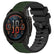 Silicone Leather + Nylon Fabric Strap For Garmin