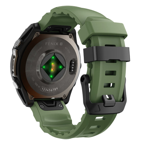 Super Titan Sport Silicone Band For Garmin Fenix 8 7 7X 6