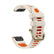 Two-tone stepped silicone strap for Garmin
