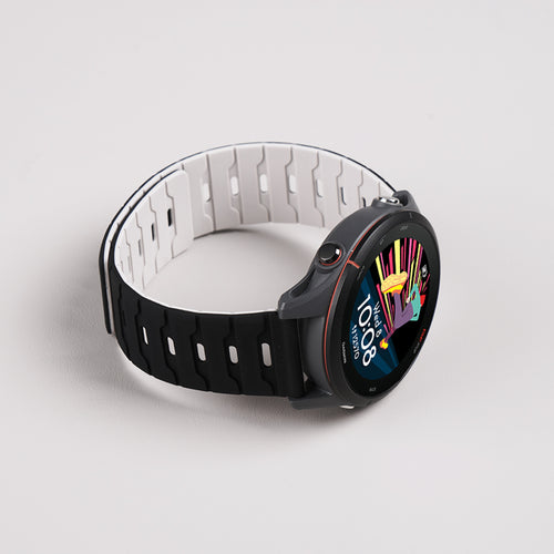 Warrior Silicone Magnetic Band For Garmin Venu 3/Venu 2/Forerunner/265/255