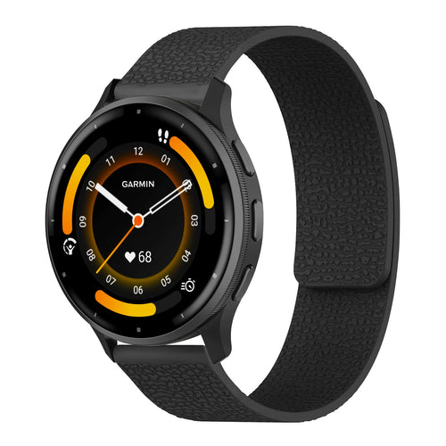 Texture Design Magnetic Watch Strap For Garmin Venu 3/Venu 2/Forerunner245/255s/255//265