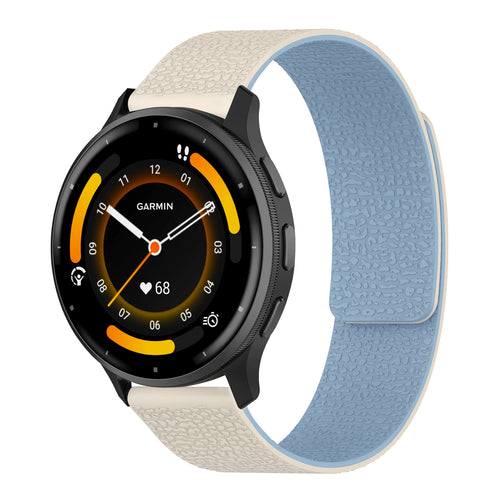 Texture Design Magnetic Watch Strap For Garmin Venu 3/Venu 2/Forerunner245/255s/255//265