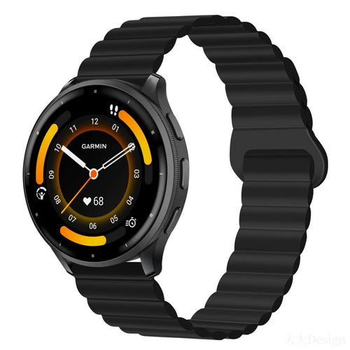 Classic Magnetic Loop Silicone Strap For Garmin Venu 3/Venu 2/Forerunner255/265