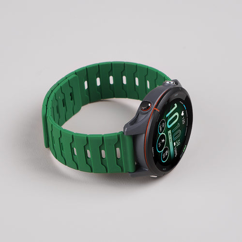 Warrior Silicone Magnetic Band For Garmin Venu 3/Venu 2/Forerunner/265/255