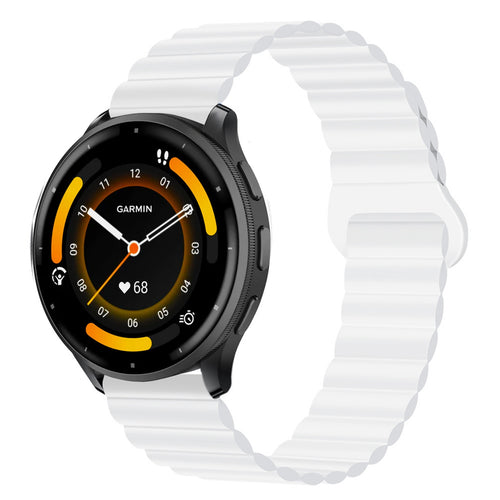 Classic Magnetic Loop Silicone Strap For Garmin Venu 3/Venu 2/Forerunner255/265