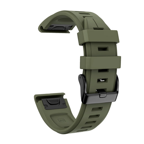 Outdoor Silicone Strap for Garmin Fenix 8 5X 6 Pro 6X 7 7X