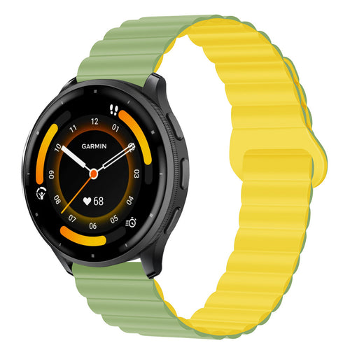 Classic Magnetic Loop Silicone Strap For Garmin Venu 3/Venu 2/Forerunner255/265