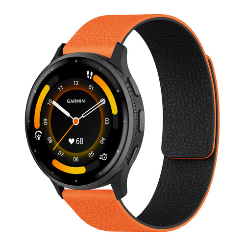 Texture Design Magnetic Watch Strap For Garmin Venu 3/Venu 2/Forerunner245/255s/255//265