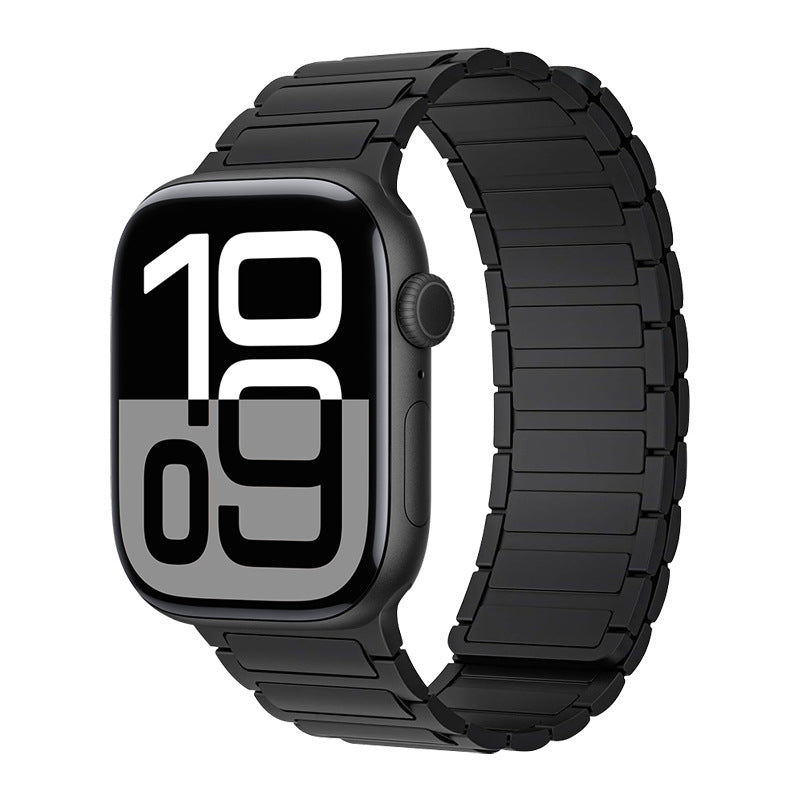 Silicone magnetic loop watch band For Apple Watch