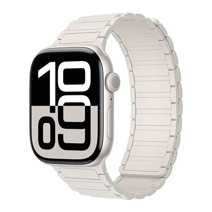 Silicone magnetic loop watch band For Apple Watch