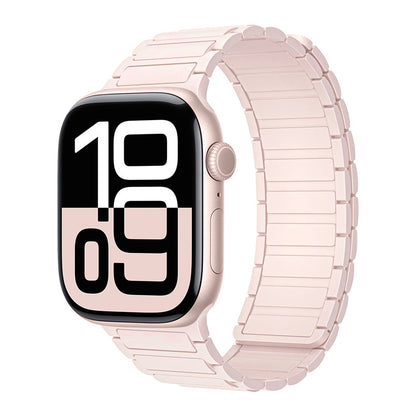 Silicone magnetic loop watch band For Apple Watch
