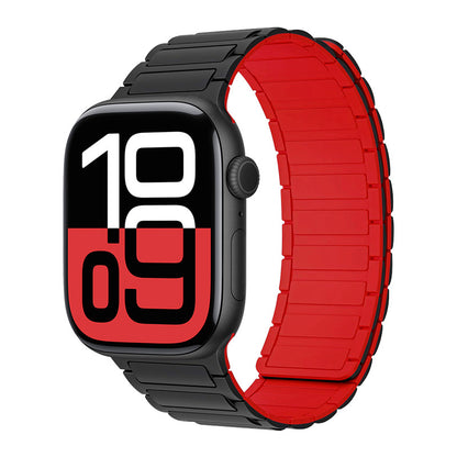 Silicone magnetic loop watch band For Apple Watch
