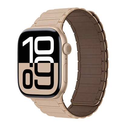 Silicone magnetic loop watch band For Apple Watch