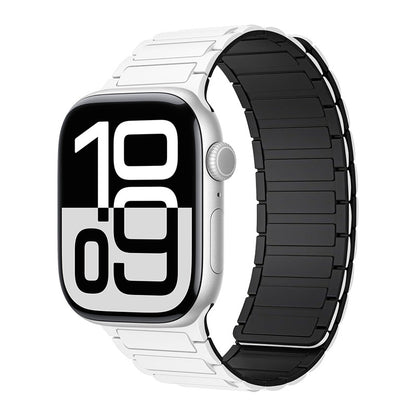 Silicone magnetic loop watch band For Apple Watch