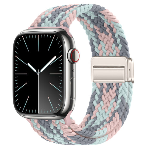 Nylon Braided Magnetic Buckle For Apple Watch