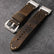 Hand-Stitched Vintage Leather Strap for Garmin