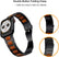 Natural Red Sandalwood & Metal Watch Band