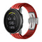 Cross-Country Fluororubber Strap for Garmin Venu 3//Forerunner265-22mm