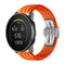 Cross-Country Fluororubber Strap for Garmin Venu 3//Forerunner265-22mm