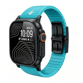 Luxury FKM Rubber Strap for Apple Watch - The Shark Edition