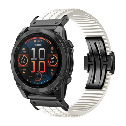 Cross-Country Fluororubber Strap Upgraded Version For Garmin