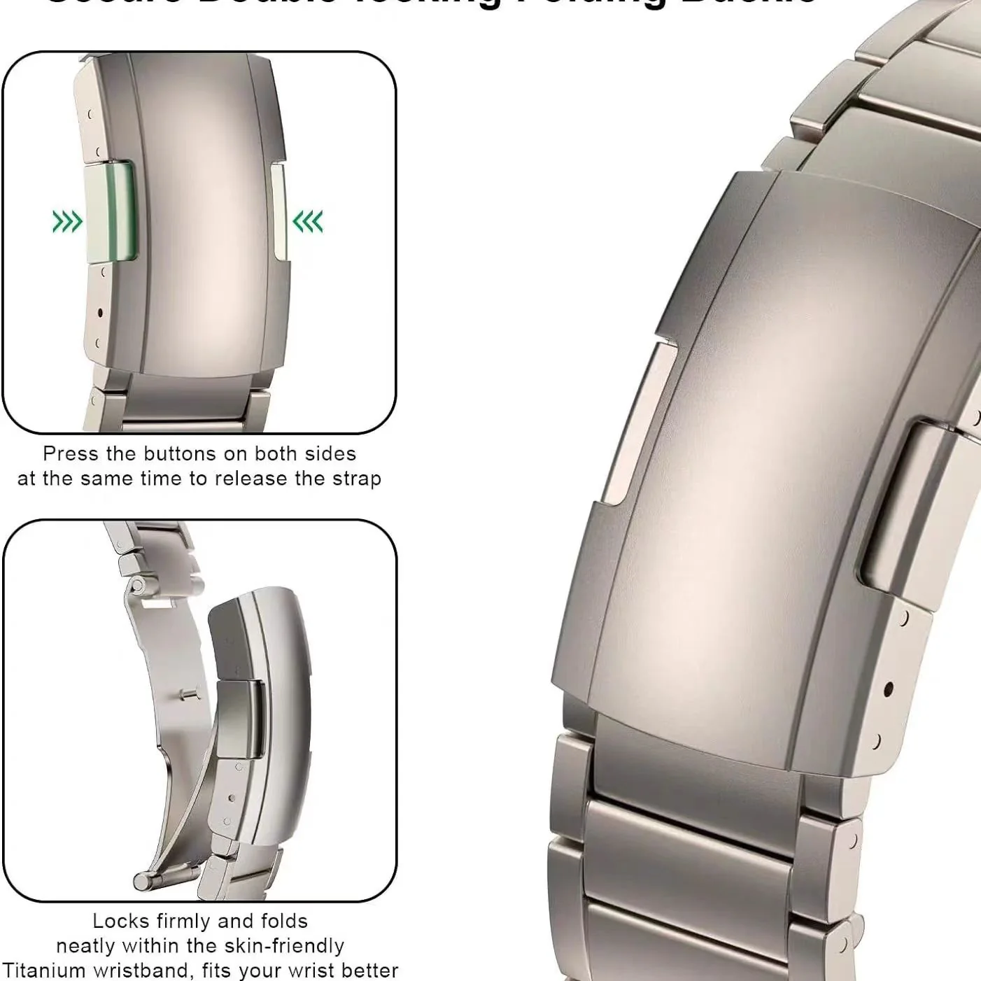 Titanium Band Pro For Suunto -22mm