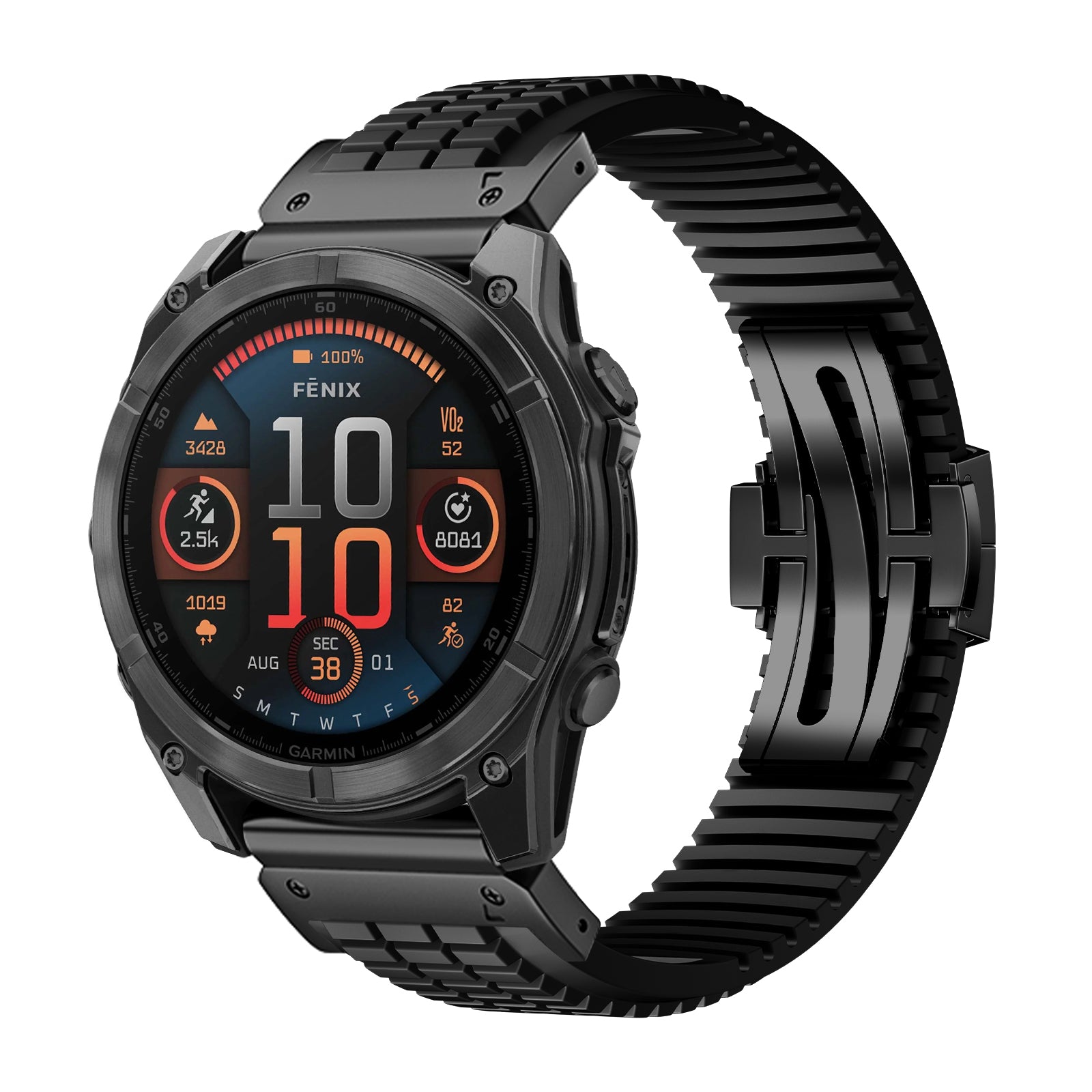 Cross-Country Fluororubber Strap Upgraded Version For Garmin – Baool