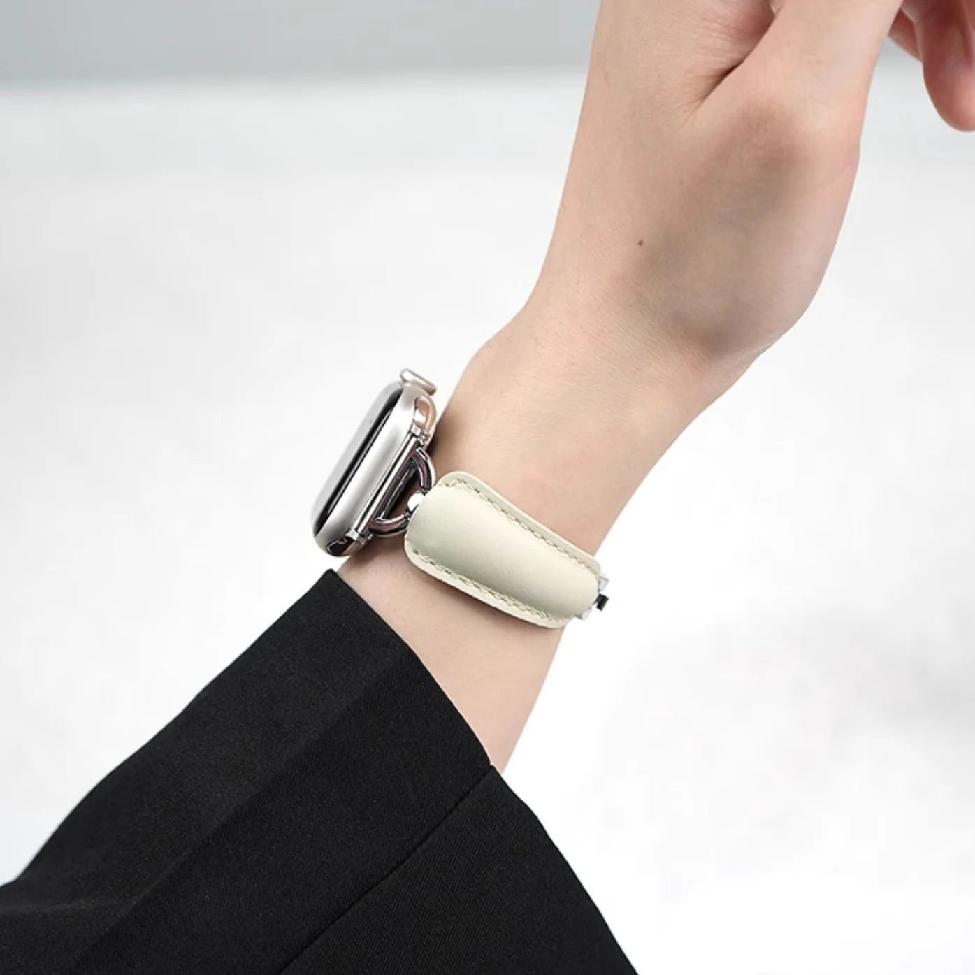 Leather Bracelet For Apple Watch