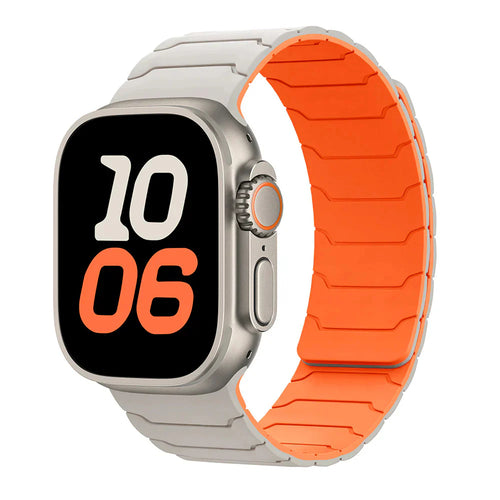Armor Warrior Silicone Magnetic Band For Apple Watch
