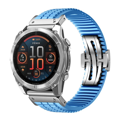 Cross-Country Fluororubber Strap Upgraded Version For Garmin